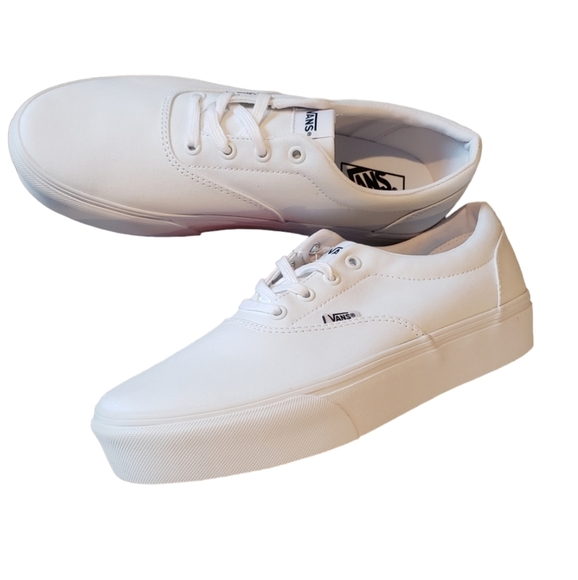 Vans Doheny Platform White Sneaker - Picture 6 of 6